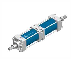 Air Control 02MS Series  CNOMO Variations-Double Opposite Cylinders