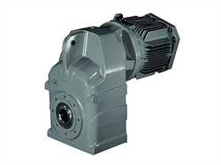 Benzlers Series F  Shaft Mounted Helical Geared Motor