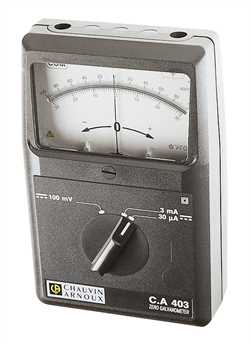 Chauvin Arnoux CA 403 Zero Galvanometer