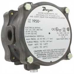 Dwyer 1950-1-2F Explosion-proof Differential Pressure Switches