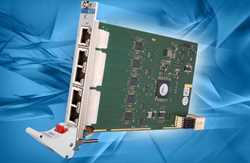 EKF SN1-REVERB CompactPCI Serial • 5-Port Gigabit Ethernet NIC