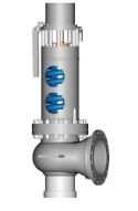 IMI Bopp Reuther Si 6106   High Pressure Steam Safety Valve