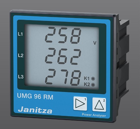 Janitza 5222035 Umg 95Rm 250V  Power Analyzer 95Rm 250V