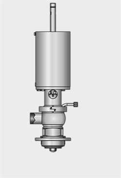 Kieselmann 5859 S   GEMBRA Aseptic Tank Outlet Double-seat Valve