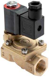 Landefeld 2/2-way solenoid valves from brass