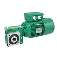 LEROY SOMER Multibloc  Geared Motors With Worm and Wheel and Right-angle Output