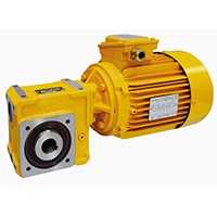 LEROY SOMER Multibloc - zone 21  Geared Motor with Worm and Wheel