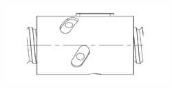 Servomech SCN-S.20.20.2R  Single Cylindrical Ball Nut