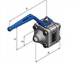 Starline  126TTT-T/BW  Standard Ball Valve