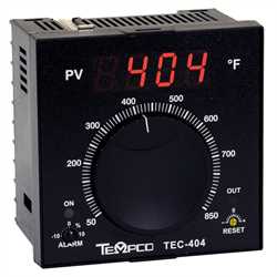 Tempco MODEL TEC-404 TEMPERATURE CONTROLLER