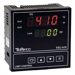 Tempco MODEL TEC-410 TEMPERATURE CONTROLLER