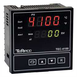 Tempco MODEL TEC-4100 TEMPERATURE CONTROLLER