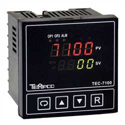 Tempco MODEL TEC-7100 TEMPERATURE CONTROLLER