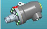 Turian HTP-50-SF 9215-B  ROTATING JOINT FOR STEAM AND DIATERMIC OIL